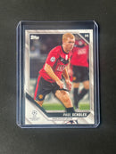 2021-22 Topps UEFA Champions League Paul Scholes Base Short Print Variations