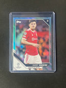 2021-22 Topps UEFA Champions League Harry Maguire Aqua 275/299