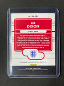 2021-22 Panini Donruss Road To Qatar Lee Dixon Signature Series