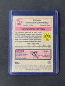 2021-22 Topps UEFA Champions League Giovanni Reyna 1975-76 Topps Footballers