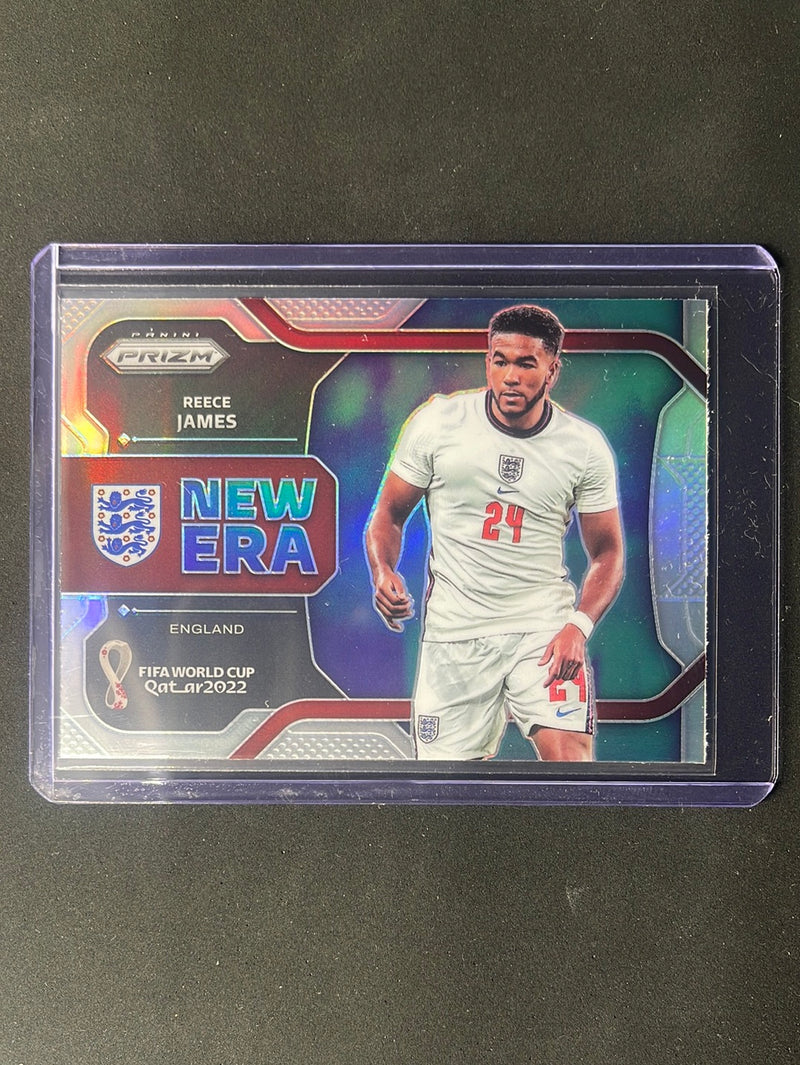 2022 Panini Prizm FIFA World Cup Qatar Reece James New Era Silver Prizm