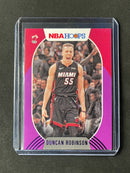 2020-21 Panini NBA Hoops Duncan Robinson Purple