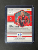 2021-22 Panini Mosaic Serie A Theo Hernandez Blue Mosaic 53/99