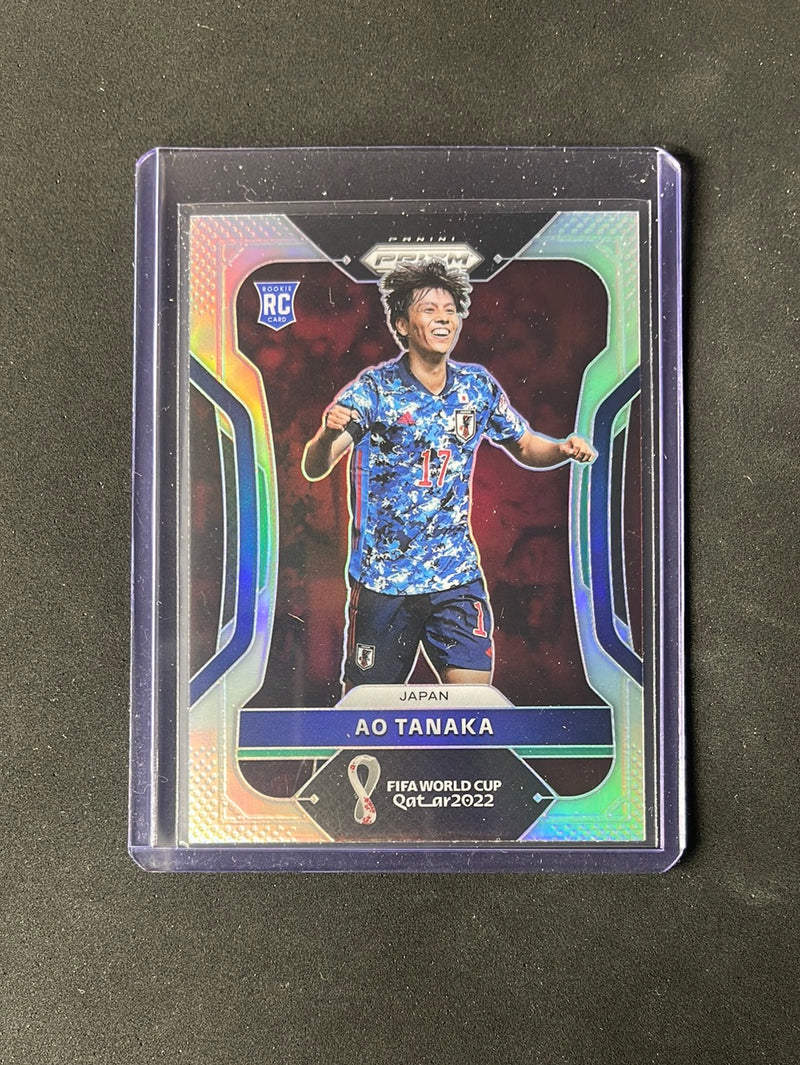 2022 Panini Prizm FIFA World Cup Qatar Ao Tanaka Silver Prizm