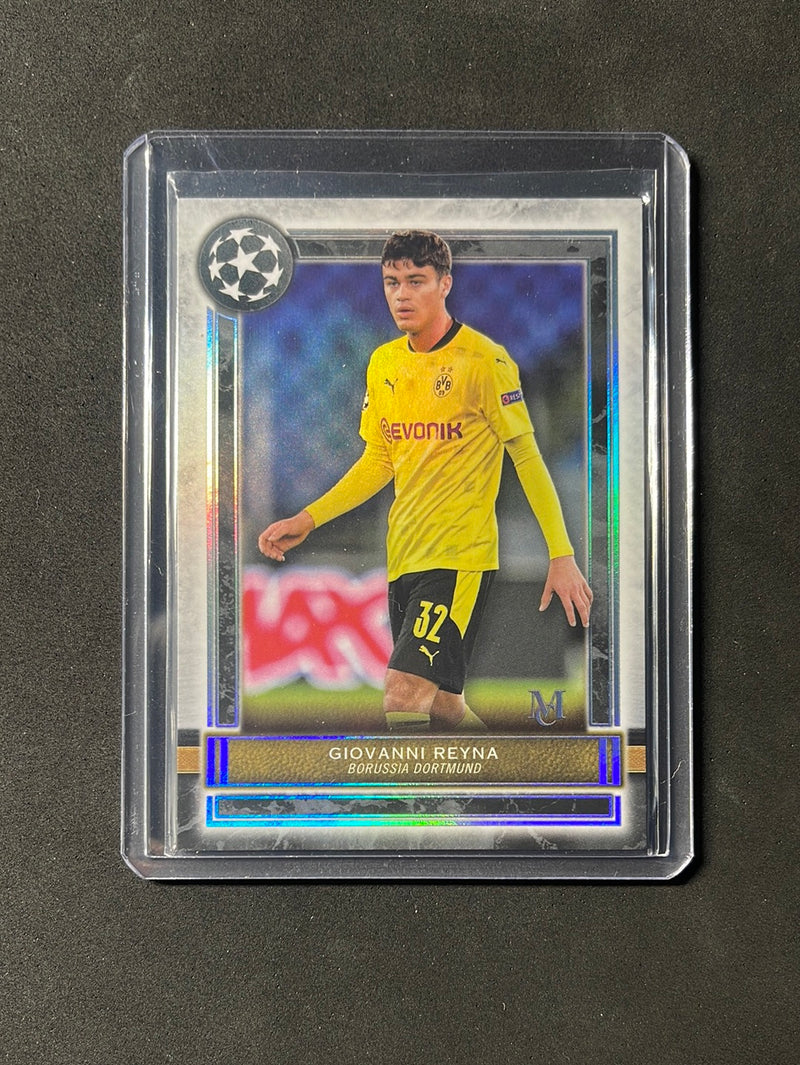 2020-21 Topps Museum Collection UEFA Champions League Soccer Giovanni Reyna