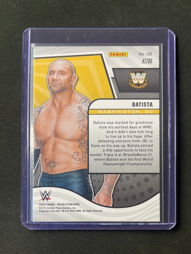 2022 Revolution WWE Batista Astro Legends