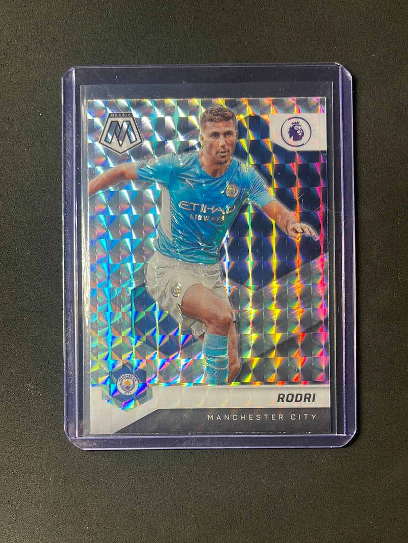 2021-22 Panini Mosaic EPL Rodri Mosaic