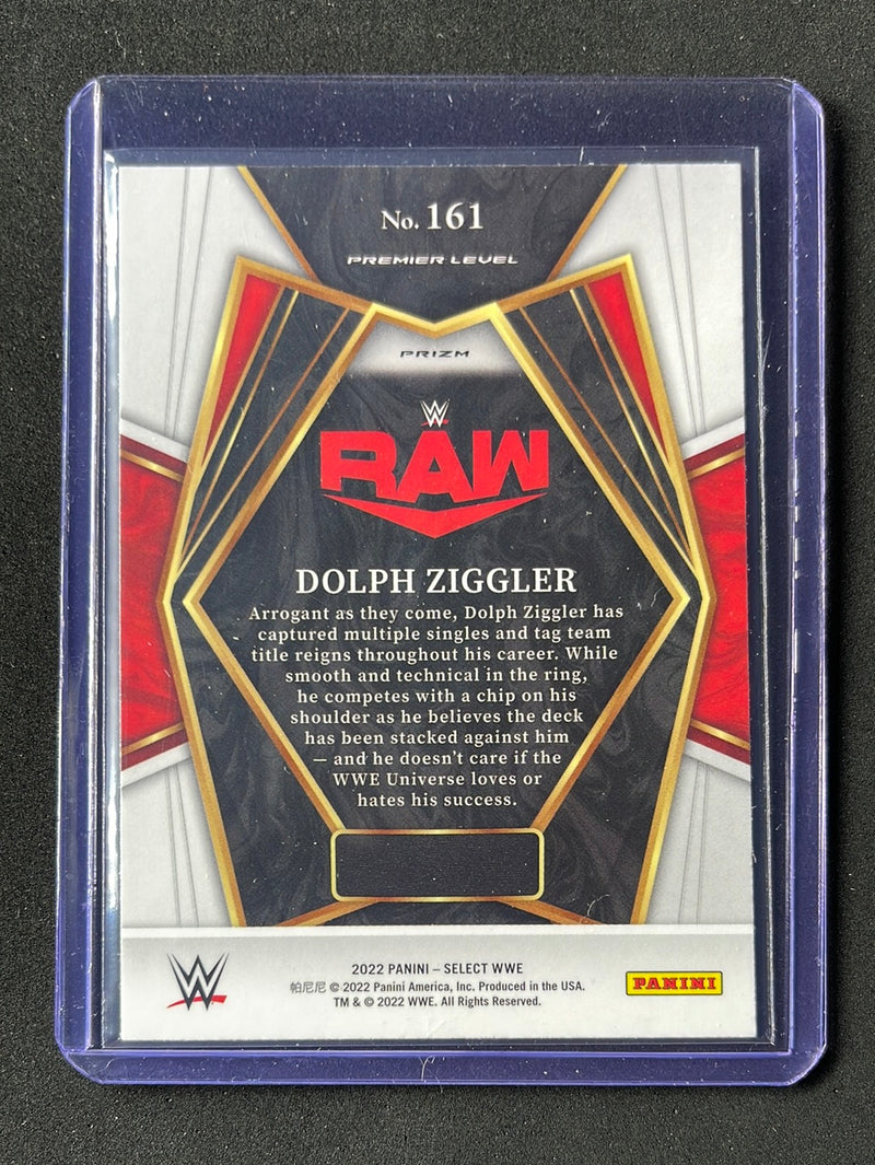 2022 Panini Select WWE Dolph Ziggler Premier Level Silver Prizm