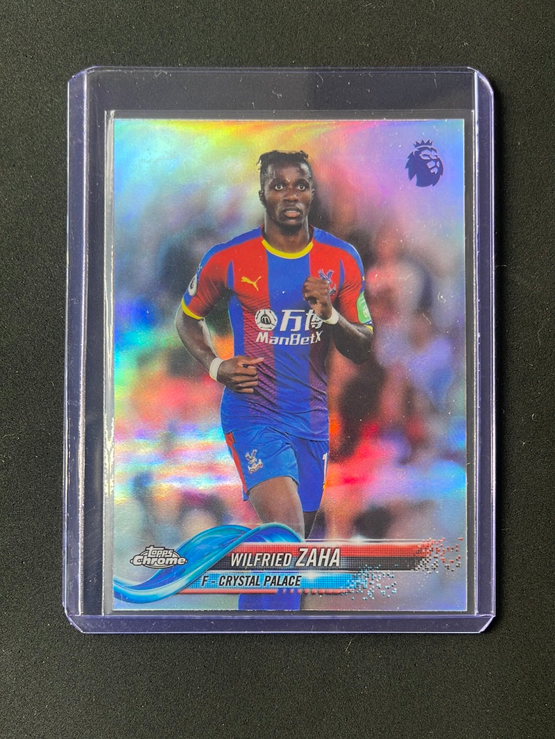 2018-19 Topps Chrome Premier League Wilfried Zaha Refractor