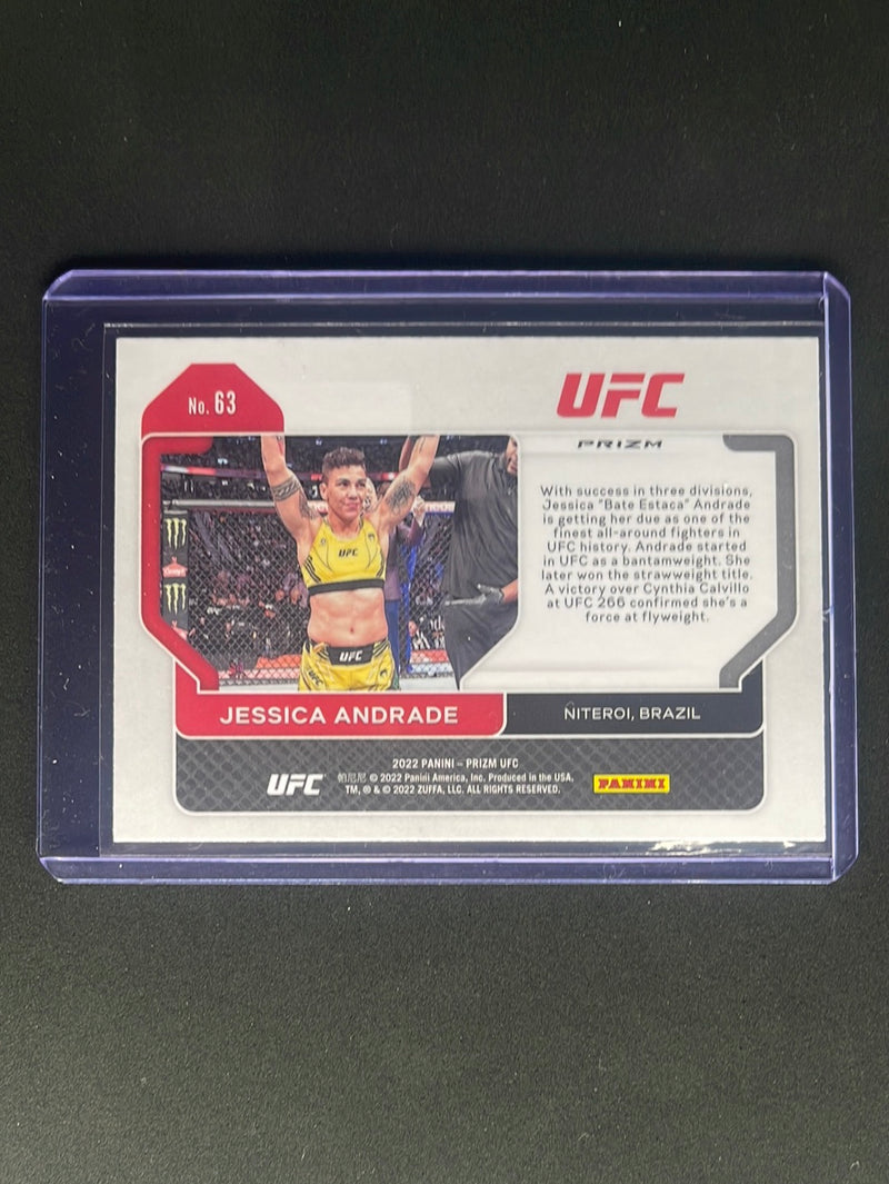 2022 Panini Prizm UFC Jessica Andrade Silver