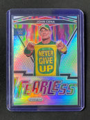 2022 Prizm WWE John Cena Fearless Silver Prizm