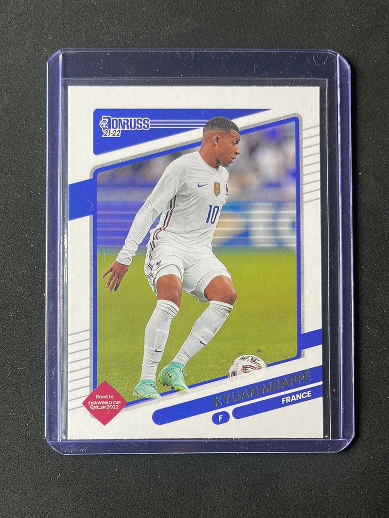 2021-22 Panini Donruss Road To Qatar Kylian Mbappe