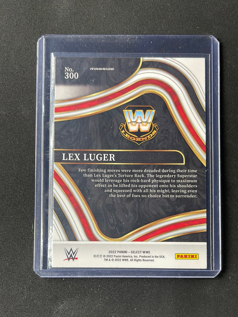 2022 Panini Select WWE Lex Luger Ringside