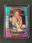 2022 Panini Select WWE Bruno Smmartino Concourse Tri-Color