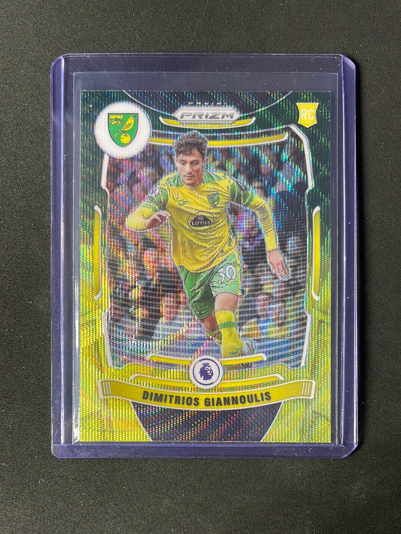 2021-22 Panini Prizm Premier League Dimitrios Giannoulis Multicolor