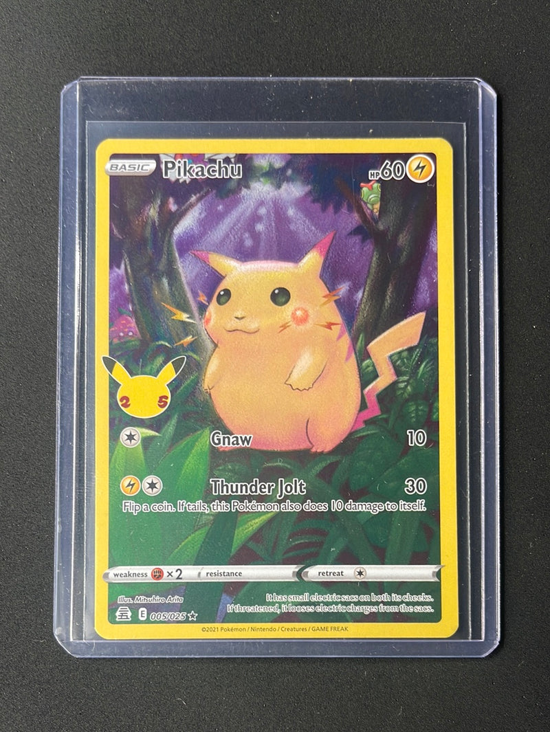 Pokemon TCG Celebrations Pikachu 5/25