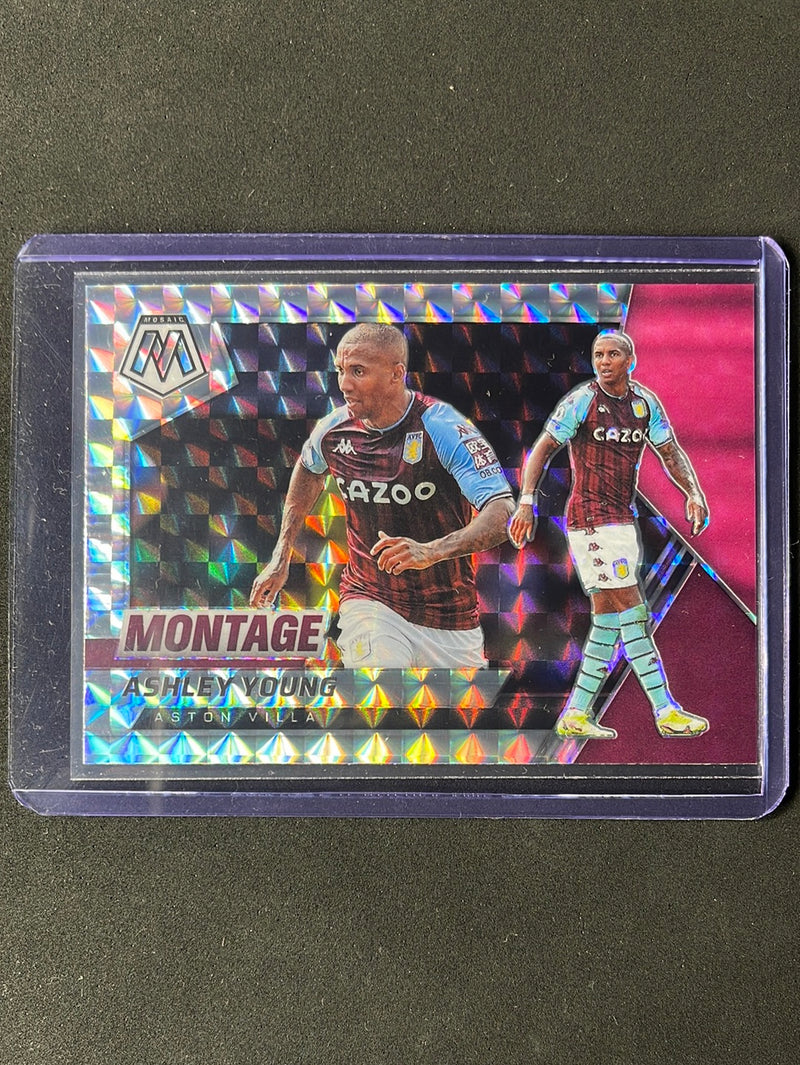 2021-22 Panini Mosaic EPL Ashley Young Montage