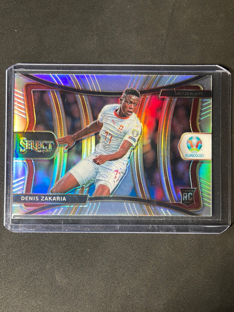 2020 Panini Select UEFA Euro Soccer Denis Zakaria Mezzanine Silver