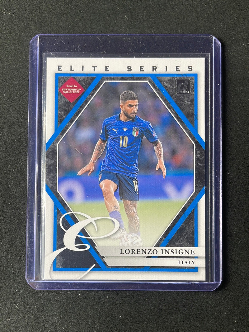 2021-22 Panini Donruss Road To Qatar Lorenzo Insigne Elite Series