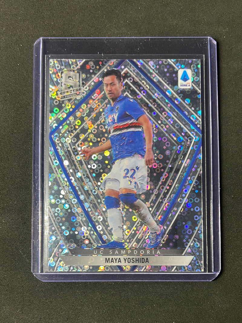 2020-21 Panini Chronicles Maya Yoshida Spectra Serie A Silver Circles