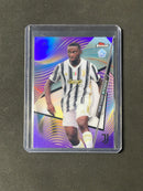 2020-21 Topps Finest UEFA Champions League Soccer Jean-Claude Ntenda Purple Refractor 31/250