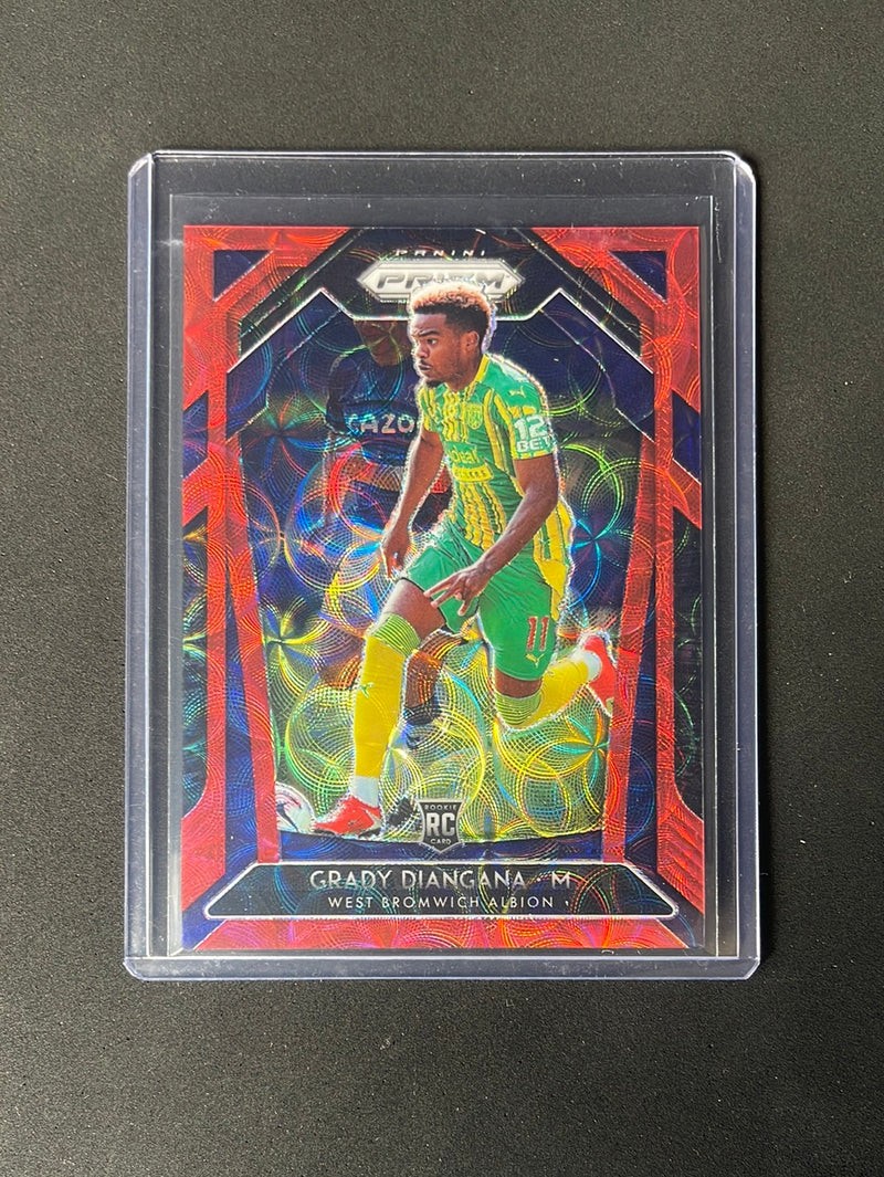 2020-21 Panini Prizm Premier League Grady Diangana Red Choice Prizm 1/29