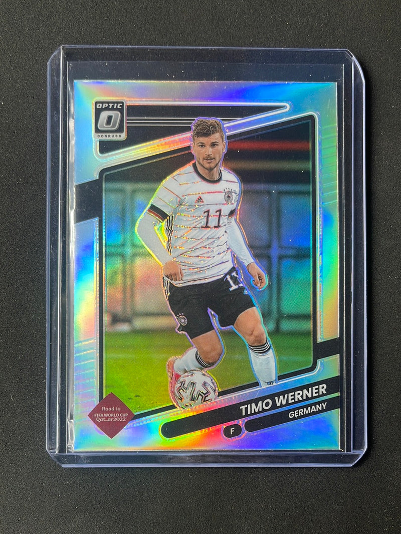 2021-22 Panini Donruss Road To Qatar Timo Werner Optic Silver