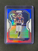 2020 Panini Prizm Football Brandin Cooks Red/White/Blue Prizm