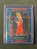 2021-22 Panini Select Usman Garuba Concourse Blue