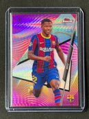 2020-21 Topps Finest UEFA Champions League Ansu Fati Pink Prism 21/125