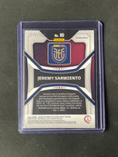 2022 Panini Prizm FIFA World Cup Qatar Jeremy Sarimento Blue Prizm 169/299