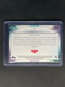 2021 Topps WWE AJ Styles Qualifies for the Men's Money in the Bank Ladder Match Foilboard