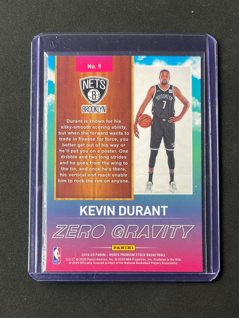 2019-20 Hoops Premium Kevin Durant Zero Gravity