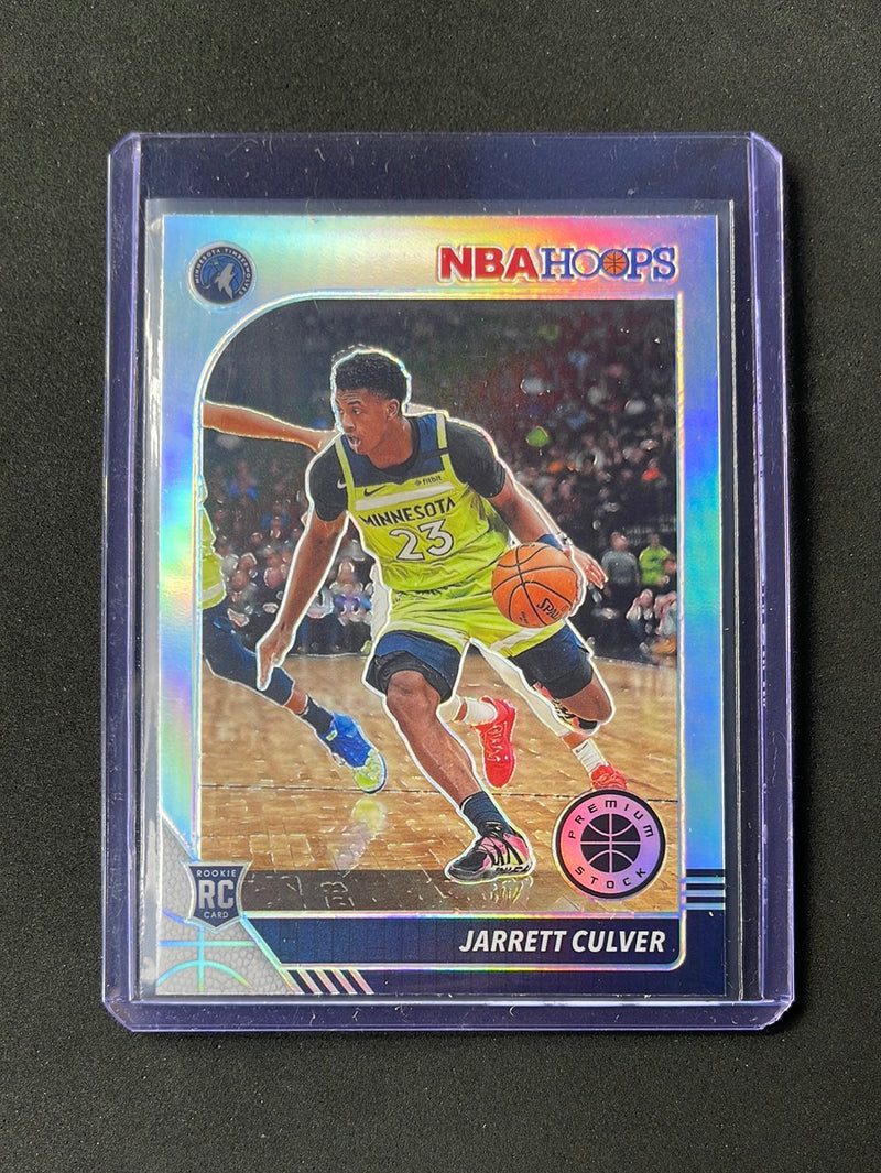 2019-20 Hoops Premium Jarrett Culver Silver