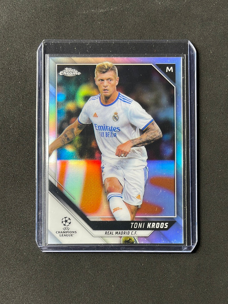 2021-22 Topps Chrome UEFA Champions League Toni Kroos Refractor