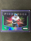 2020 Panini Prizm Football Derrick Henry Fireworks Green Prizm
