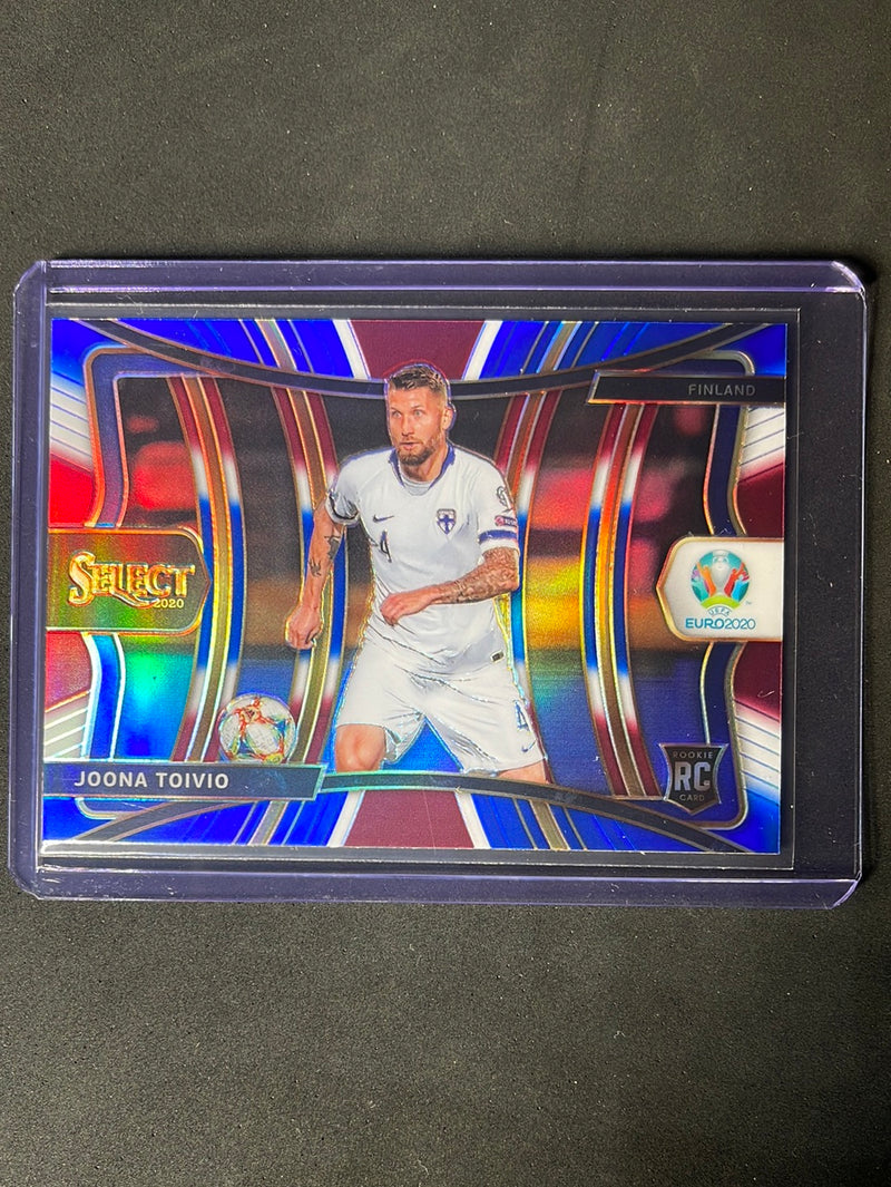 2020 Panini Select UEFA Euro Soccer Joona Toivio Mezzanine Tri-Color