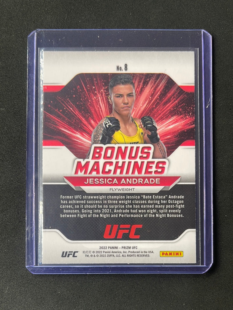 2022 Panini Prizm UFC Jessica Andrade Bonus Machines