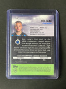 2021-22 Topps Stadium Club Chrome UEFA Champions League Noa Lang Pink/Red Electric Charge Refractor