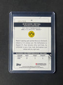 2021-22 Topps Finest Bundesliga Giovanni Reyna Pink Refractor 161/300