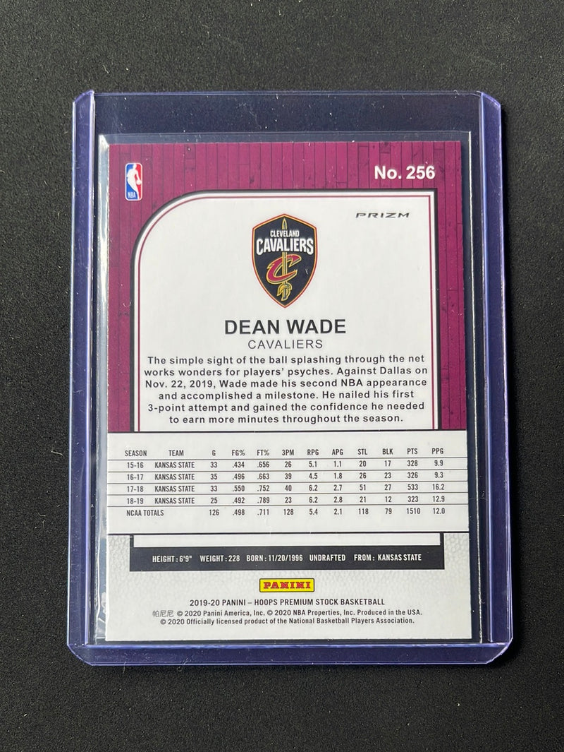 2019-20 Hoops Premium Dean Wade Silver