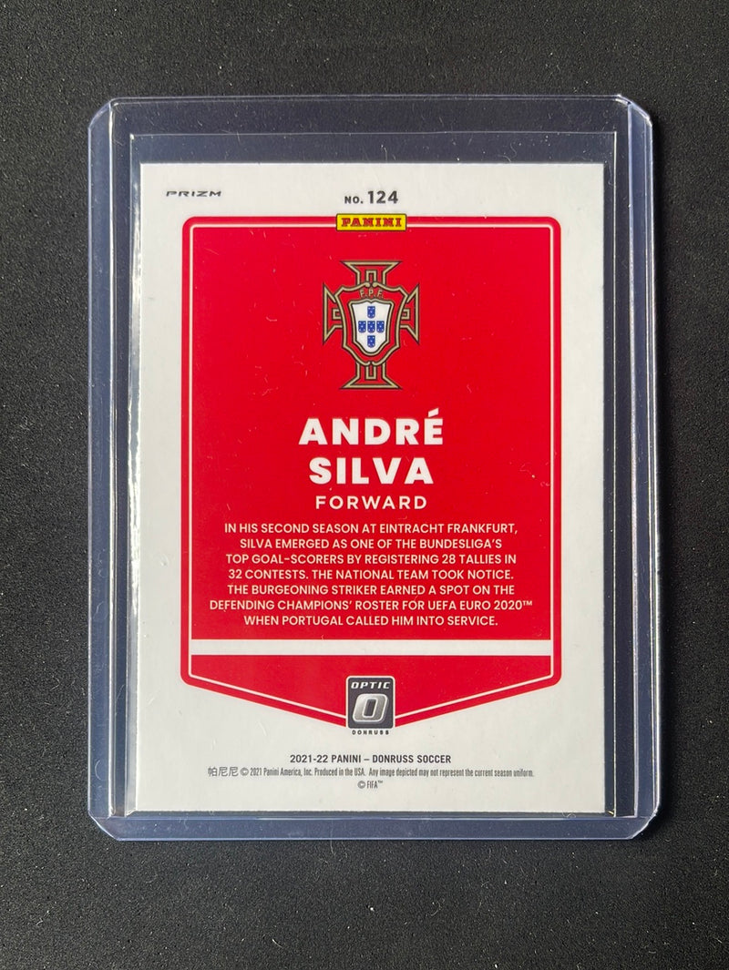 2021-22 Panini Donruss Road To Qatar Andre Silva Optic Silver