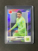 2020-21 Topps Chrome Bundesliga Josip Brekalo Purple Refractor 57/299