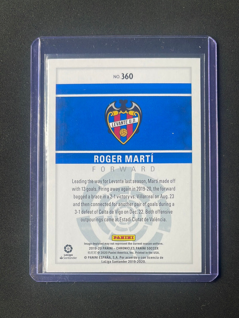 2019-20 Panini Chronicles Roger Marti Panini La Liga Green