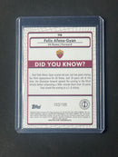 2021-22 Topps Merlin Chrome UEFA Champions League Felix Afena-Gyan Aqua Refractor 103/199