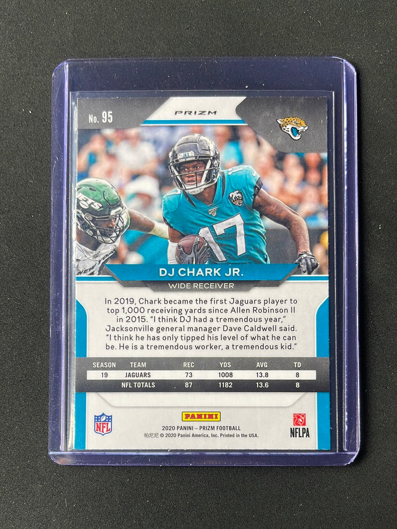 2020 Panini Prizm Football DJ Chark JR. Green Prizm