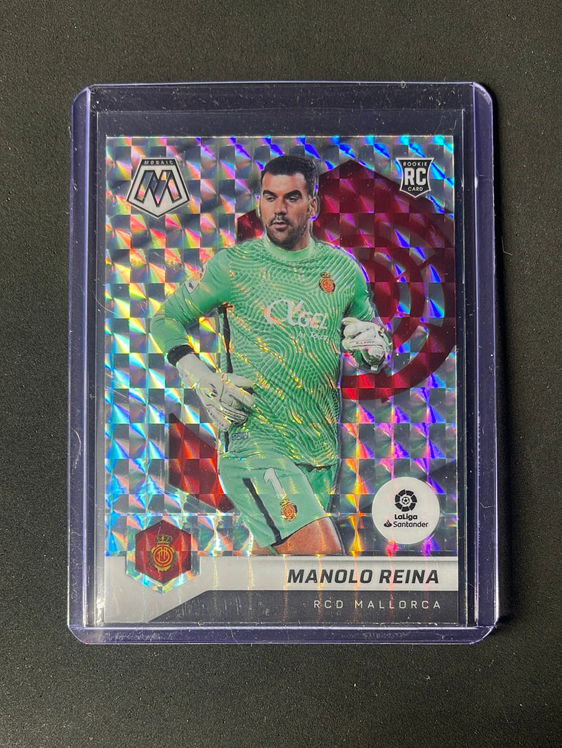 2021-22 Panini Mosaic La Liga Manolo Reina Mosaic