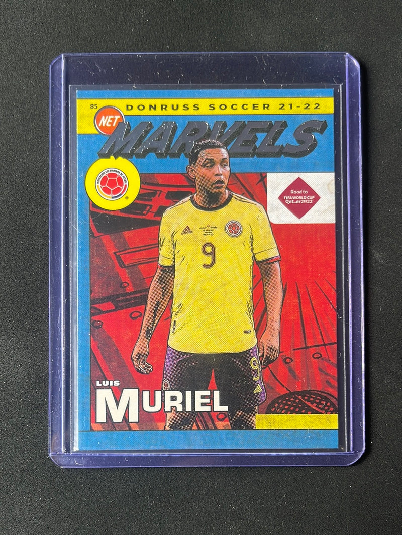 2021-22 Panini Donruss Road To Qatar Luis Muriel Net Marvels