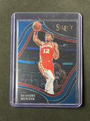 2021-22 Panini Select De'Andre Hunter Courtside Blue