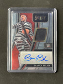 2022 Panini Select WWE Bianca Belair Autographed Memorabilia 87/199